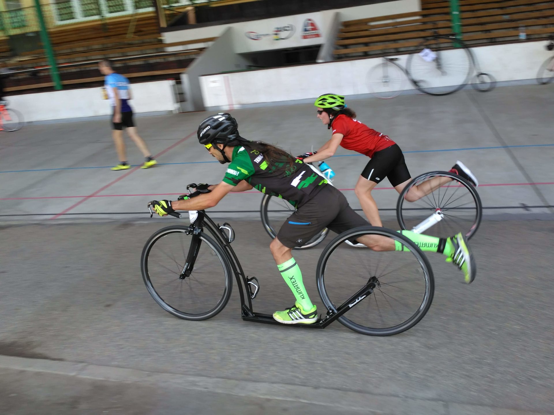 Závody na Velodromu Brno 2018