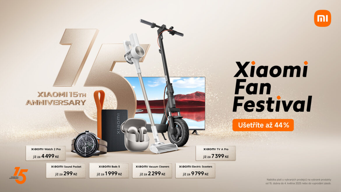 Nezmeškejte jarní slevy. Foto: Xiaomi