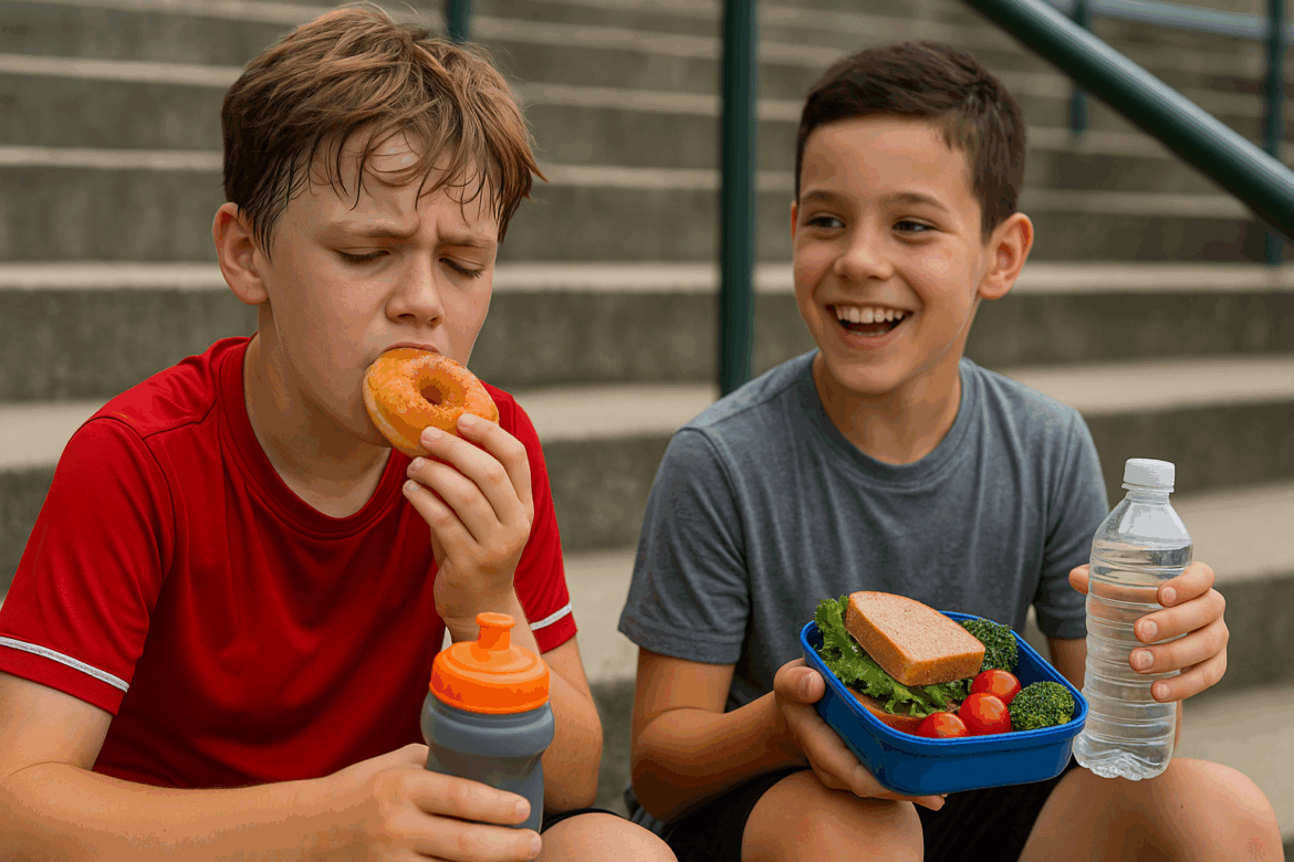 Zdravá svačina může být klíčová pro výkon i psychickou pohodu.