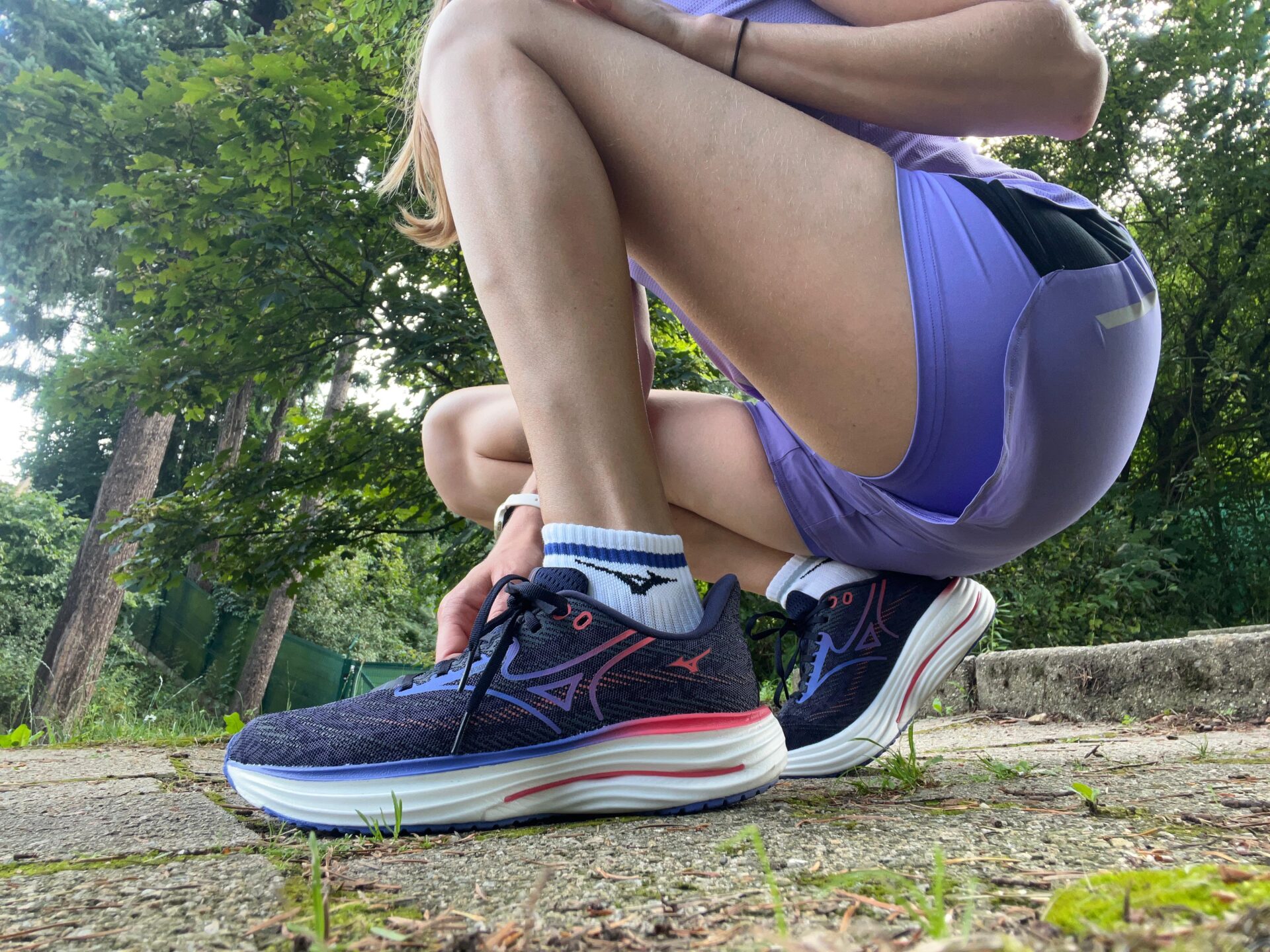 mizuno9 S modelem Mizuno Wave Rider 29 jsme si na sebe chvíli zvykaly. Foto: Adéla Svobodová/Rungo