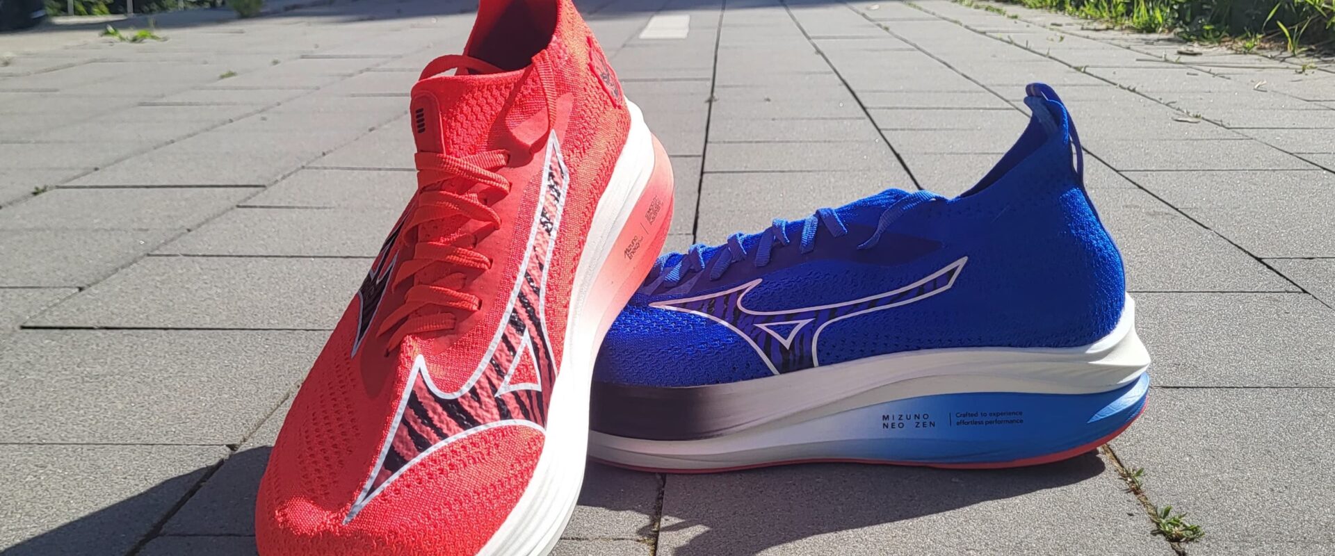 Dvojbarevné provedení Mizuno Neo Zen je pořádná divočina. Foto: Jan Hytych