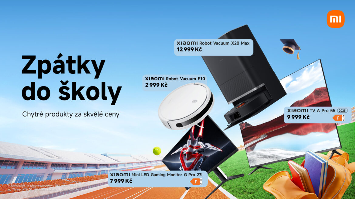 Xioami akce Zpátky do školy