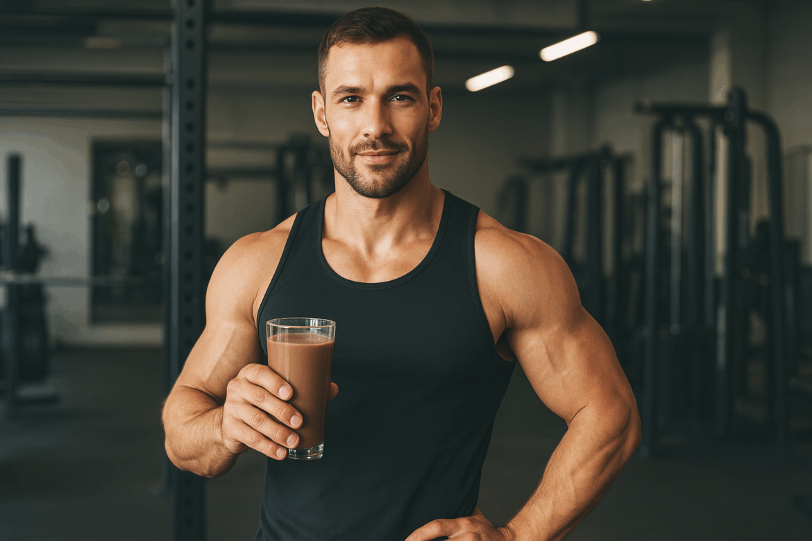 Čokoládové mléko má ideální poměr živin pro podporu regenerace.