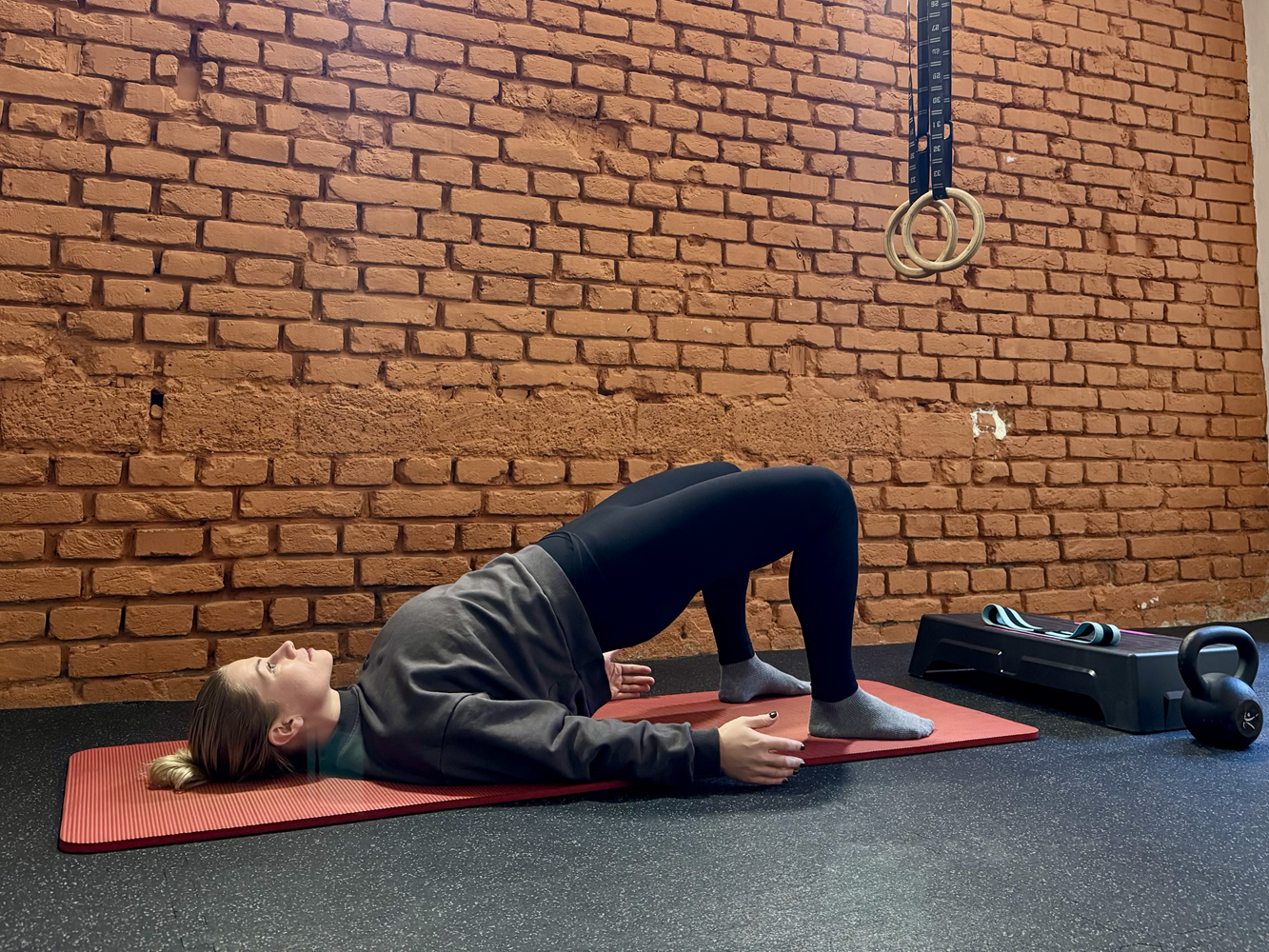 hýžďový most (7) Listopadovým cvikem Rungo výzvy je hýžďový most