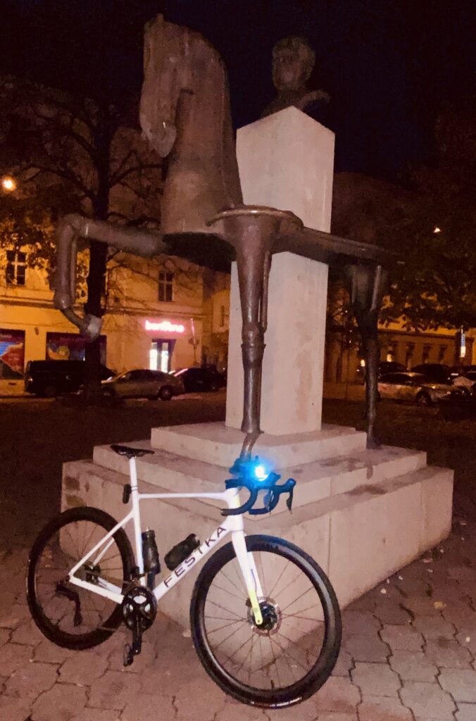 Když už hrozilo náledí, jezdila jsem radši po Praze. Foto: Kate Secteur