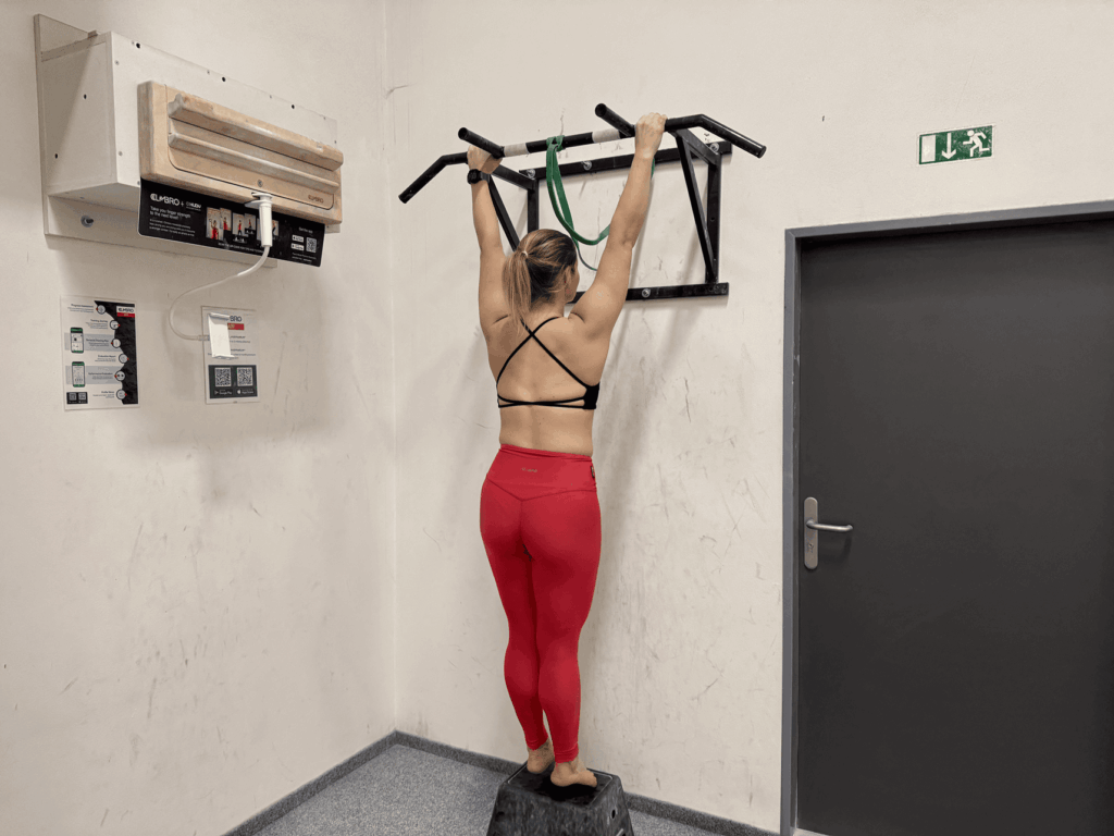 Začátečníci si klidně můžou dopomoci bednou.