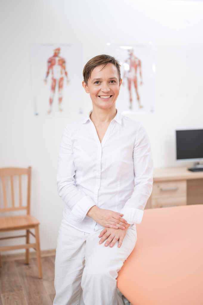 Fyzioterapeutka Jindřiška Mlčková